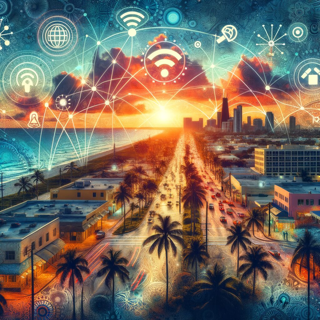 South Florida dead zones illustration for Dead Zones in South Florida: How Residents Stay Connected During Outages