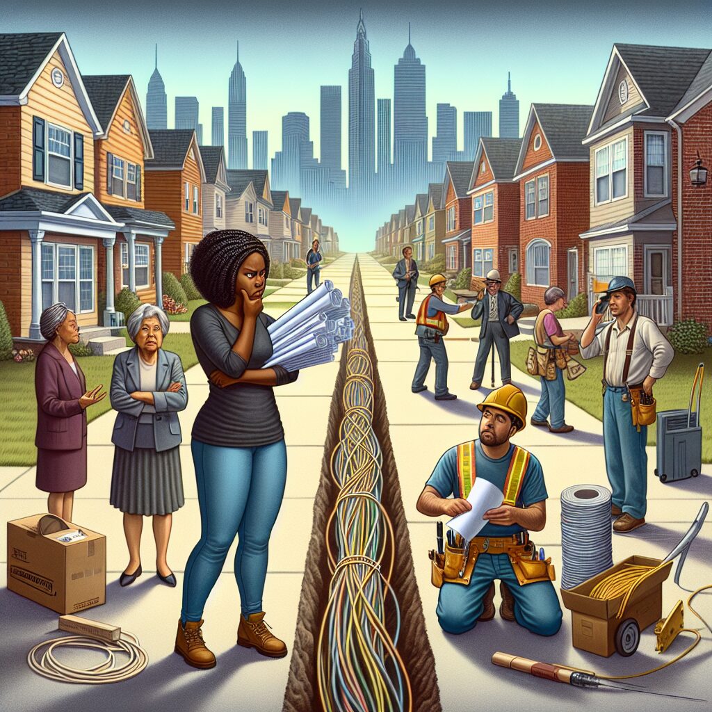 Illustration of Why Some Neighborhoods Have No Fiber Expansion Plans: Key Reasons