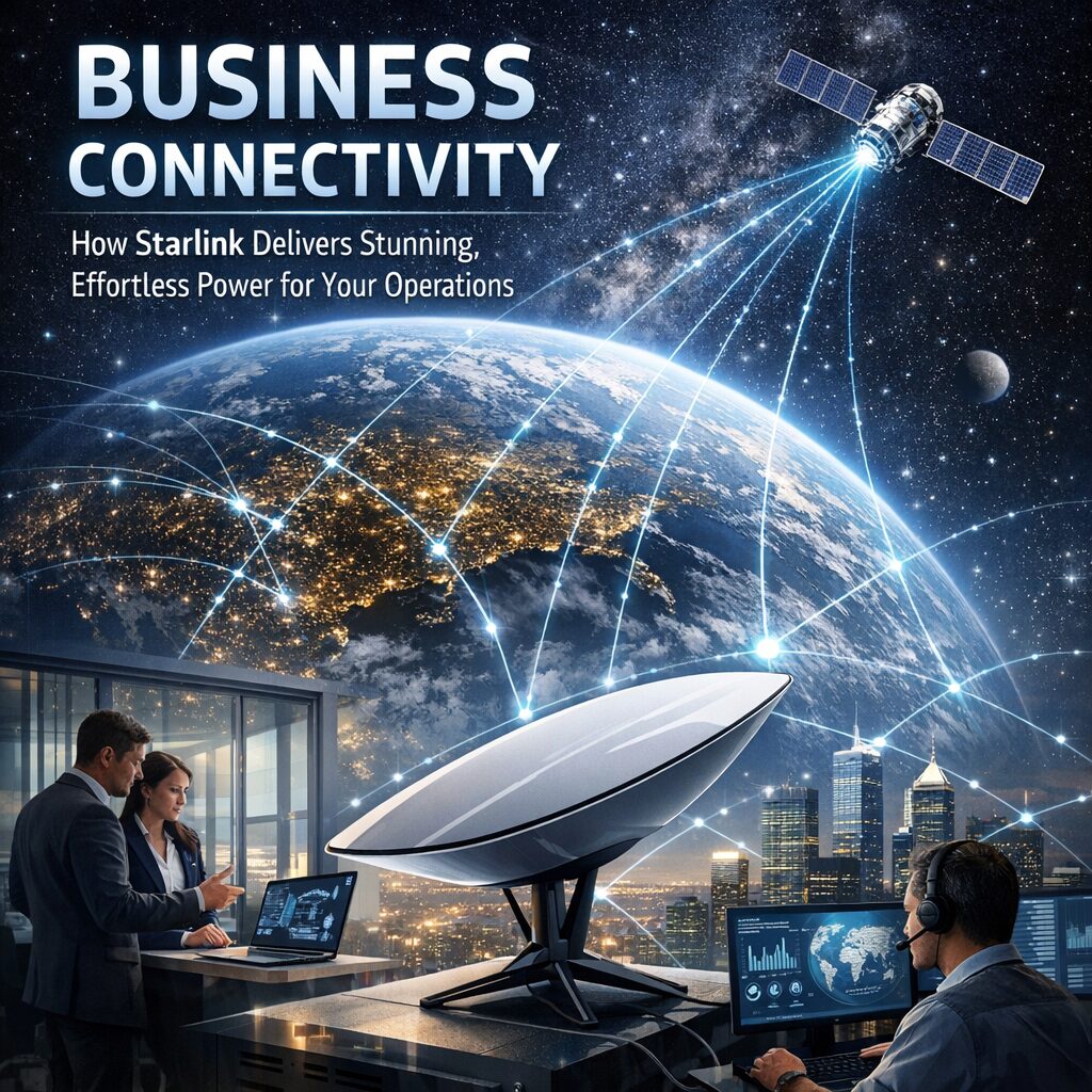 Business Connectivity: How Starlink Delivers Stunning, Effortless Power for Your Operations