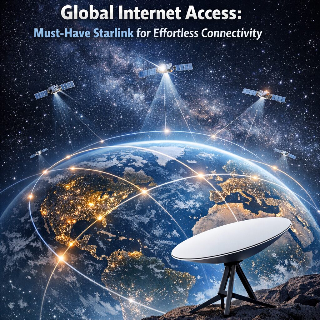 Global Internet Access: Must-Have Starlink for Effortless Connectivity
