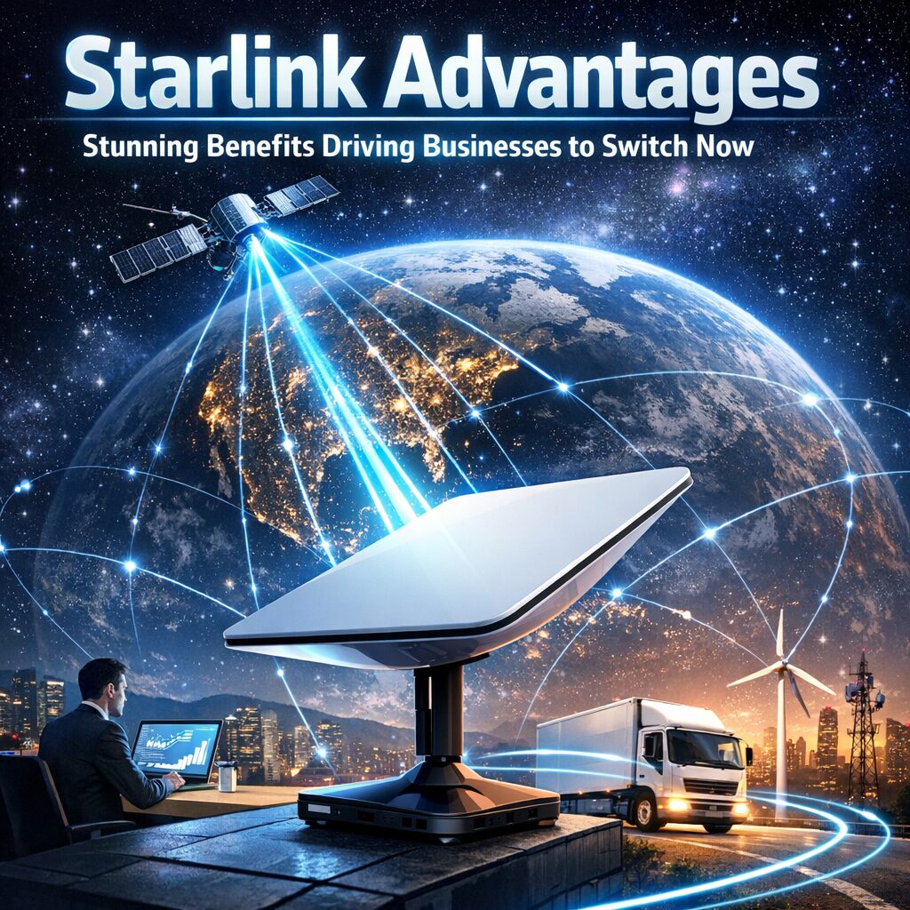 Starlink Advantages: Stunning Benefits Driving Businesses to Switch Now