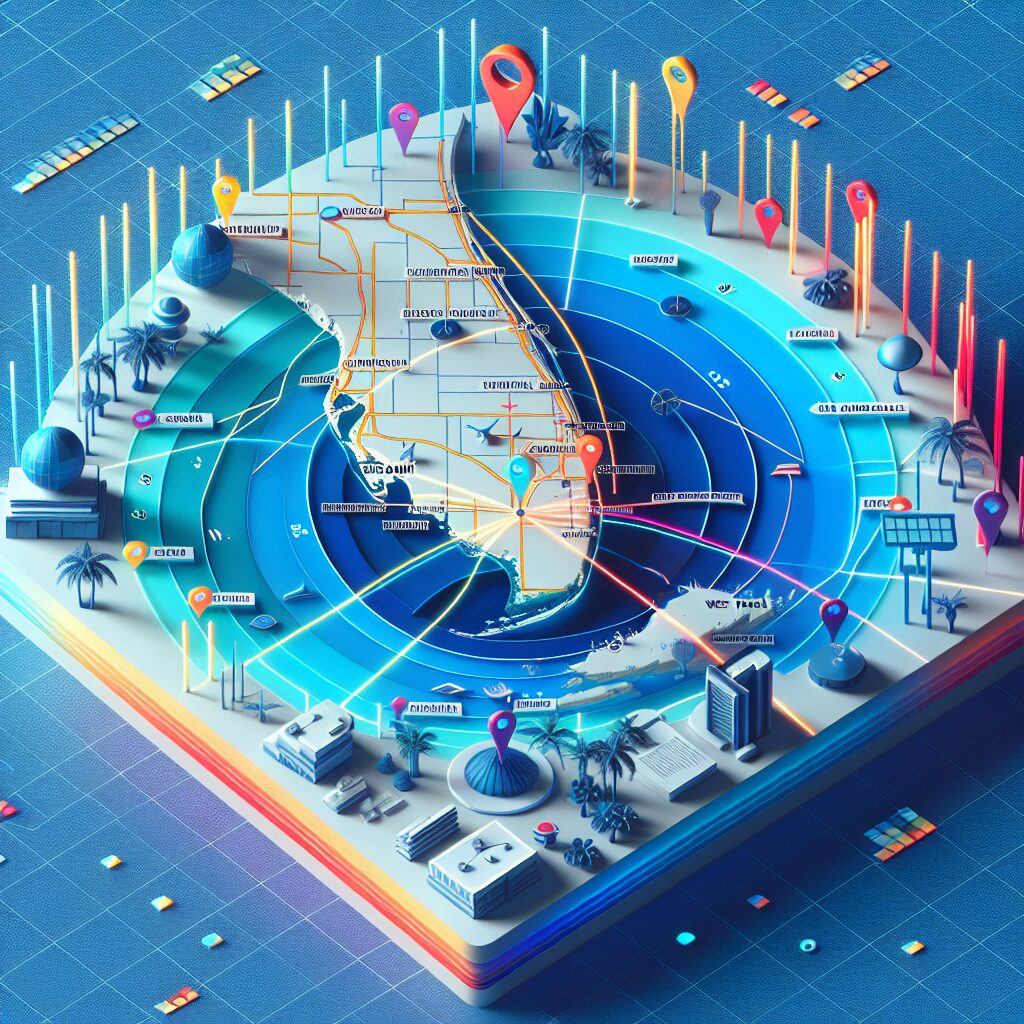 Starlink coverage map illustration for Starlink Internet Coverage Map: South Florida — Miami, Fort Lauderdale, West Palm Beac