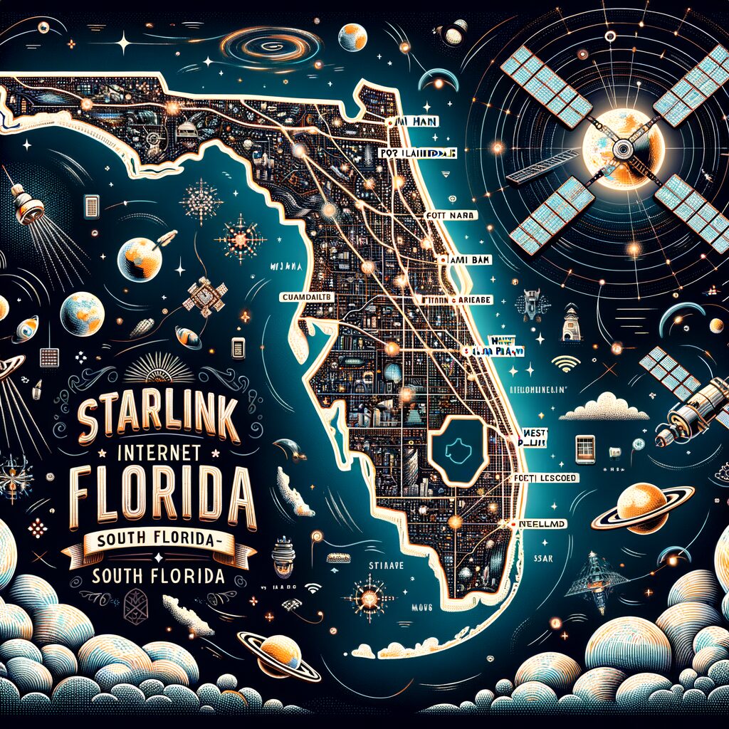 Starlink Internet Coverage Map: South Florida — Miami, Fort Lauderdale, West Palm Beach